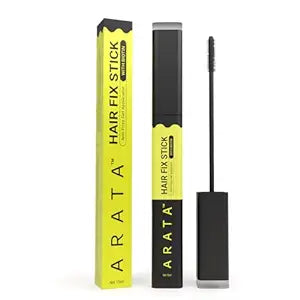 Arata Gel Based Hair Fix Stick For All Hair Types - 15 ML | With Biotin & Hyaluronic | Easy To Carry | Your Go-To Hair Fixer, Non-Greasy And Non-Sticky | Without White Cast