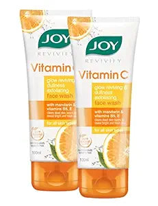 Joy Revivify Vitamin C Face Wash - 100 ml(Pack of 2)