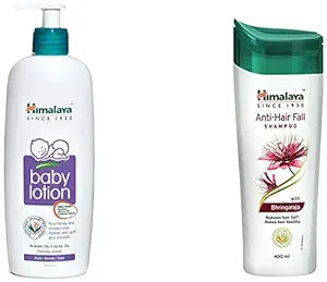 Himalaya Baby Body Lotion& Anti Hair Fall Shampoo Combo