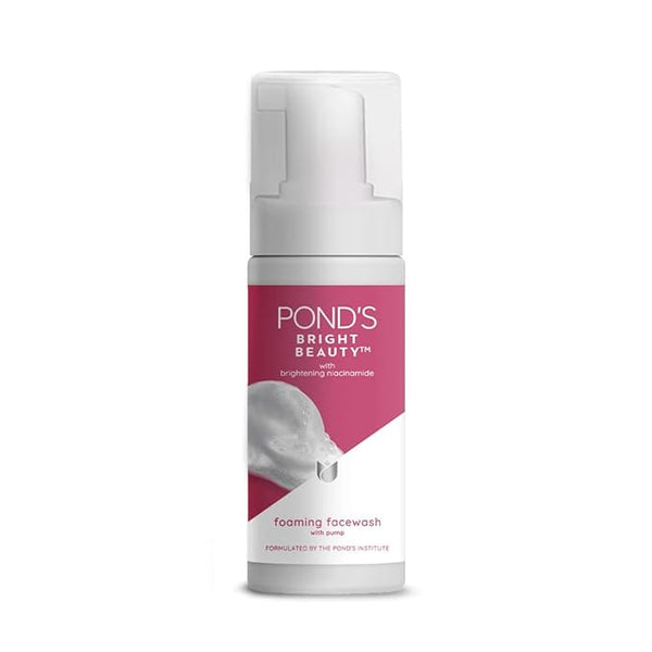 Pond's Bright Beauty Foaming Brush Facewash with Brightening Niacinamide - 150 ml