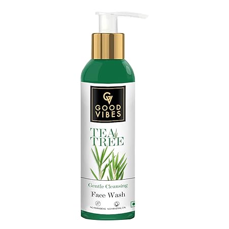 Good Vibes Tea Tree Gentle Cleansing Face Wash