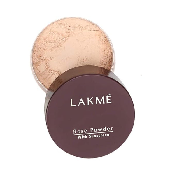 Lakme Rose Loose Face Powder with Sunscreen-  40 gms