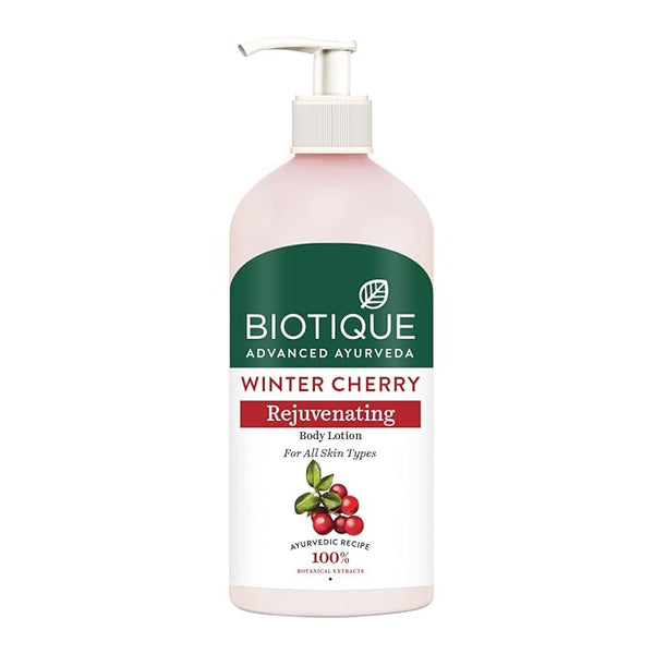 Biotique Winter Cherry Rejuvenating Body Lotion - 300 ml
