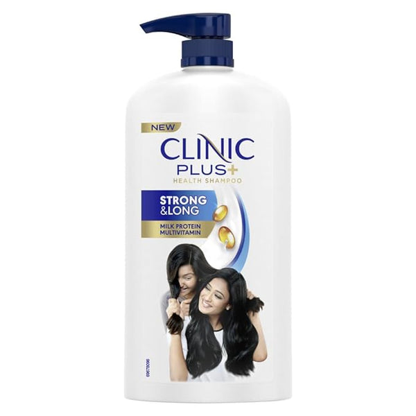 Clinic Plus Strong & Long Shampoo - 1 L - Strengthening Shampoo for Hair Growth