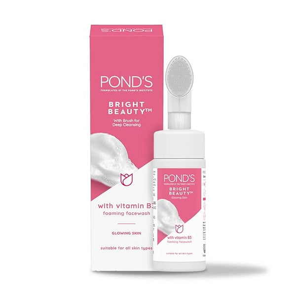 Pond's Bright Beauty Foaming Brush Facewash - 150 ml