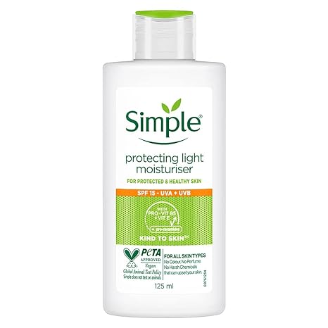 simple Kind To Skin Protecting Light Moisturiser - 125 ml