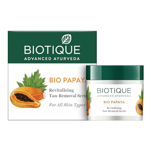 Biotique Papaya Tan Removal Face Scrub - 75 gms