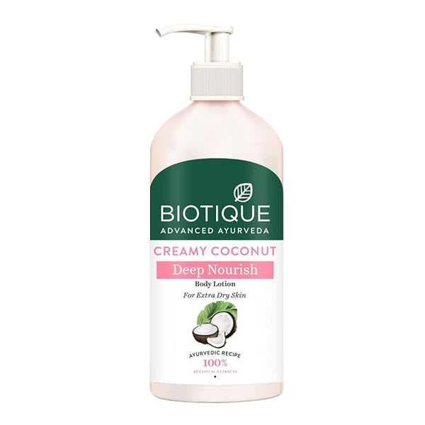 Biotique Creamy Coconut Deep Nourish Body lotion - 300 ml