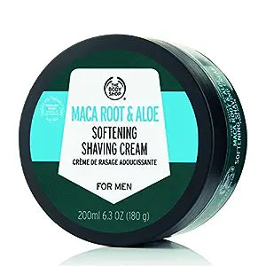 The Body Shop Maca Root & Aloe Softening Shaving Cream for Men - 200 ml