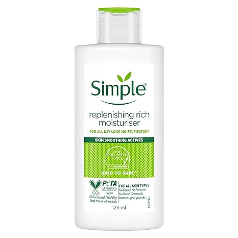 Simple Kind To Skin Replenishing Rich Moisturiser - 125 ml