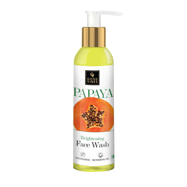 Good Vibes Papaya Brightening Face Wash