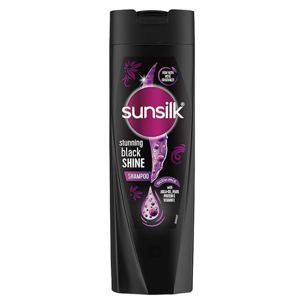 Sunsilk Stunning Black Shine Shampoo - 180 ml