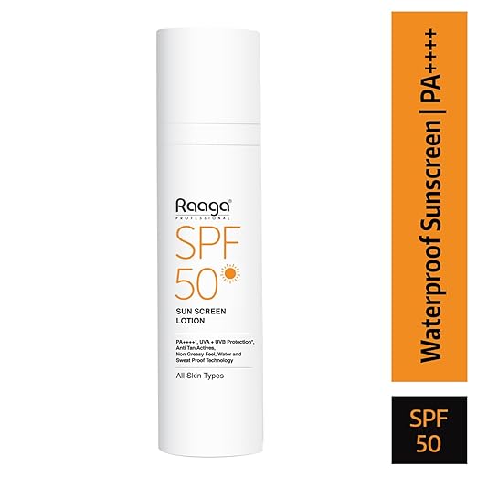 Raaga Professional SPF 50 Sunscreen Lotion PA++++ - 55 ml