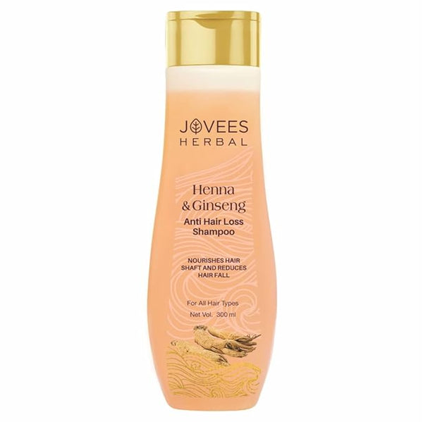 Jovees Herbal Henna & Ginseng Anti Hair Loss Shampoo - 300 ml