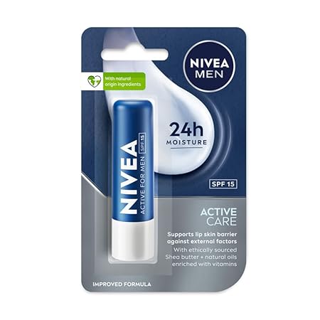 Nivea Men Active Care Lip Balm - 4.8 gms