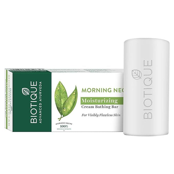 Biotique Morning Nectar Moisturizing Cream Bathing Bar - 150 gms