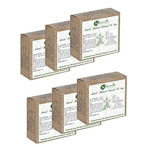 Naturalis Essence of Nature Handmade Soap With Natural Patchouli Essential Oil- For Dry Skin And Acne - 110gms (Pack of 6)