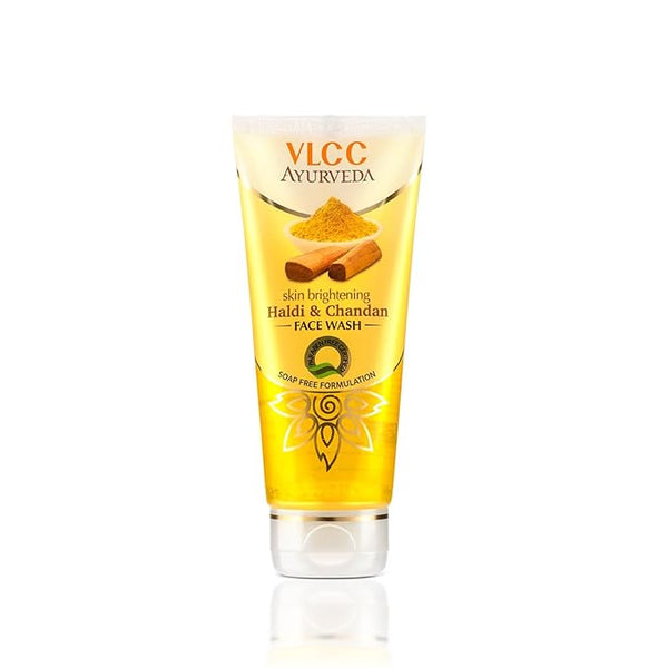 VLCC Ayurveda Skin Brightening Haldi & Chandan Facewash - 100 ml