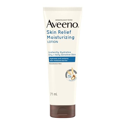 Aveeno Skin Relief Lotion For Sensitive Skin White - 71 gms