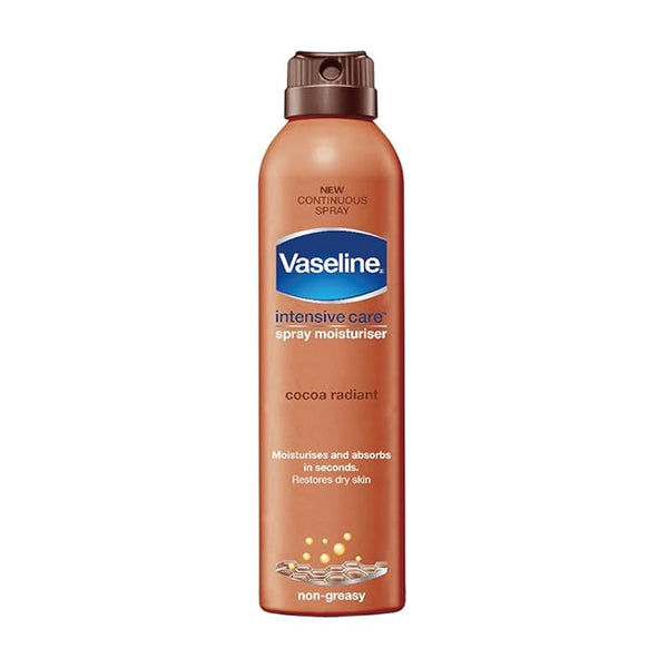 Vaseline Intensive Care Cocoa Radiant Spray Moisturiser - 190 ml
