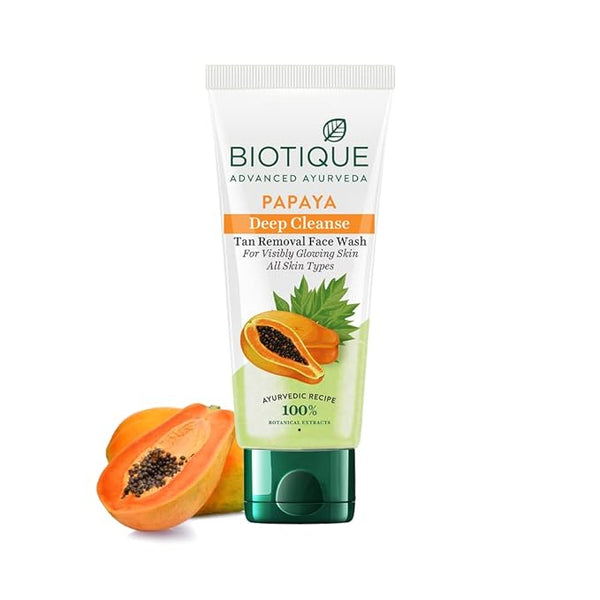 Biotique Papaya Deep Cleanse Face Wash - 150 ml