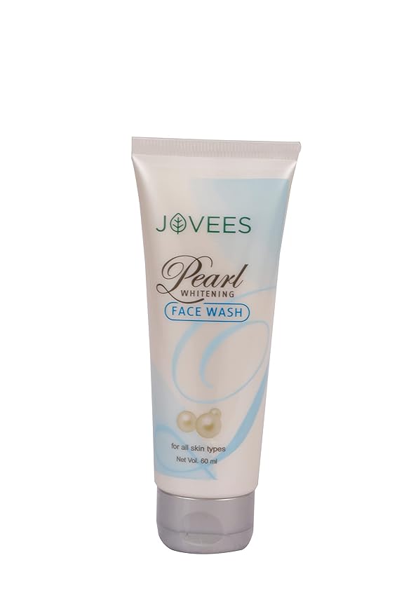 Jovees Pearl Whitening Face Wash - 60 gms