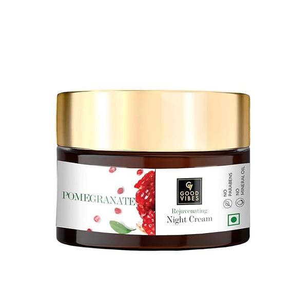 Good Vibes Pomegranate Rejuvenating Night Cream - 50 gms