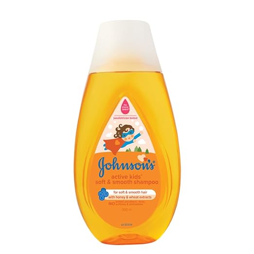 Johnson's Baby Active Kids Soft and Smooth Shampoo - 200 ml
