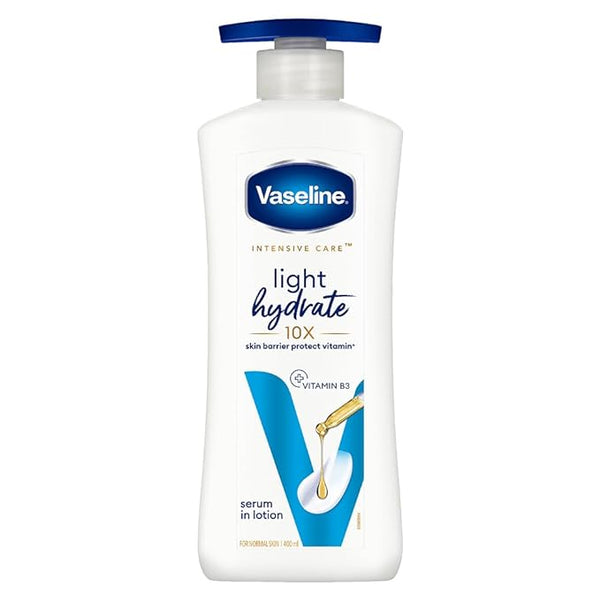 Vaseline Light Hydrate Serum In Lotion - 400 ml