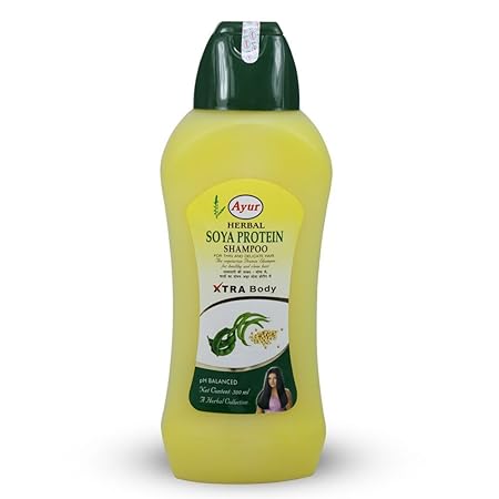 Ayur Herbal Soya Protein Shampoo - 1000 ml