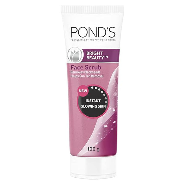 Pond's White Beauty Sun Dullness Removal Daily Facial Scrub - 100 gms