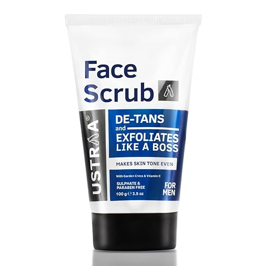 Ustraa De Tan Face scrub for men - 100 gms