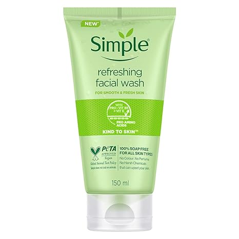 Simple Kind To Skin Refreshing Facial Wash