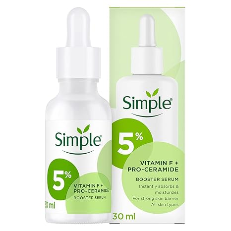 Simple Booster Serum 10% Hemp Seed Oil + B3 Moisturizes - 30 ml
