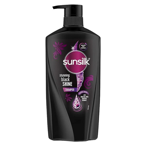 Sunsilk Stunning Black Shine Shampoo - 650 ml