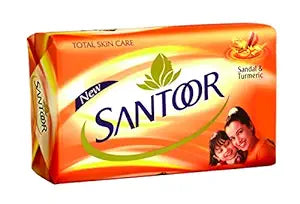 Santoor Sandal and Turmeric Soap - 100 gms