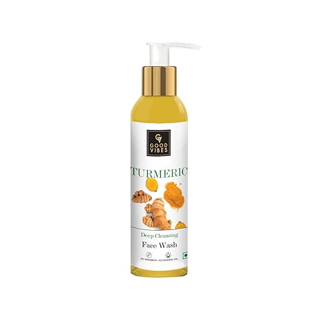 Good Vibes Turmeric Face Wash - 120 ml