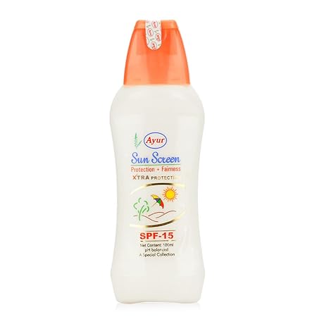 Ayur Sunscreen Lotion SPF 15 - 100 ml