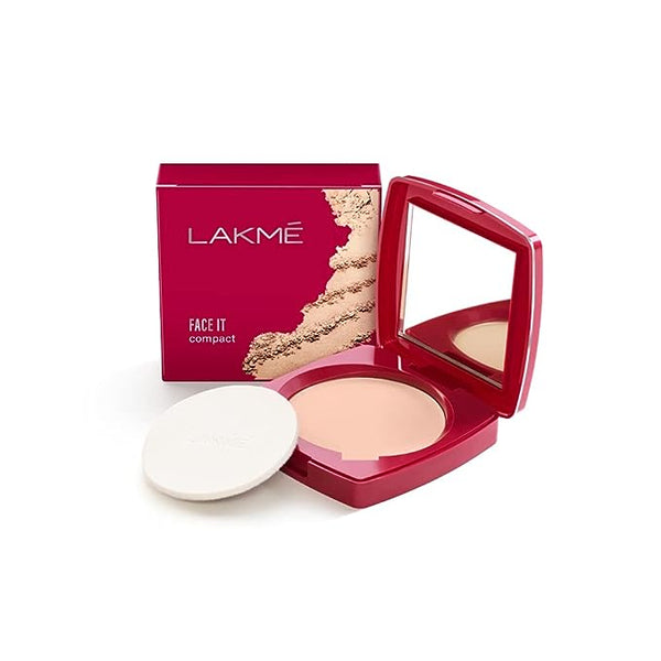 Lakme Face It Compact, Pearl - 9 gms