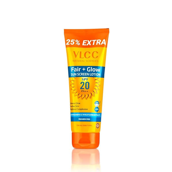 VLCC FairGlow Sun Screen Lotion SPF20 - 100ml