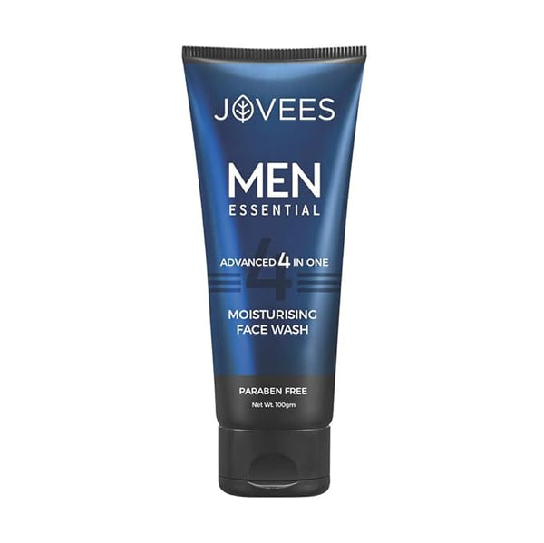 Jovees Herbal Men's Essential Advanced 4 in 1 Moisturizing Face Wash - 100 ml