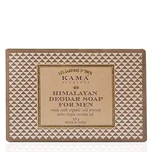 Kama Ayurveda Himalayan Deodar Soap for Men - 125 gms