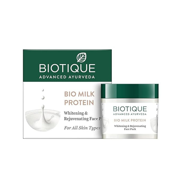 Biotique Milk Protein Instant Glow Brightening Face Pack - 50 gms