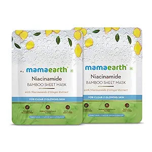 Mamaearth Niacinamide sheet mask- pack of 2
