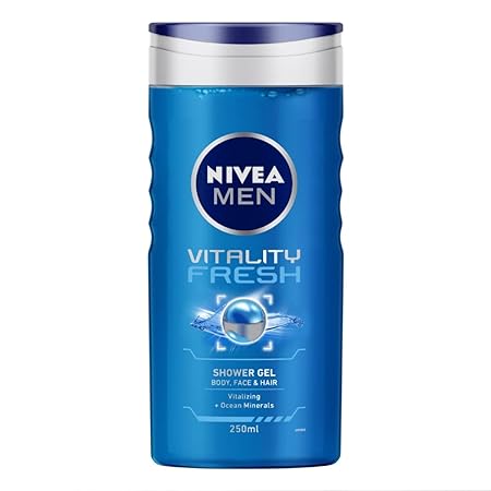 Nivea Men's Vitality Fresh Shower Gel - 250 ml