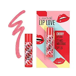 Lakme Lip Love Chapstick Cherry SPF 15 - 4.5 gms