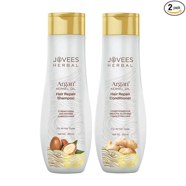 Jovees Herbal Hair Repair Shampoo & Hair Repair Conditioner - 300 ml Combo
