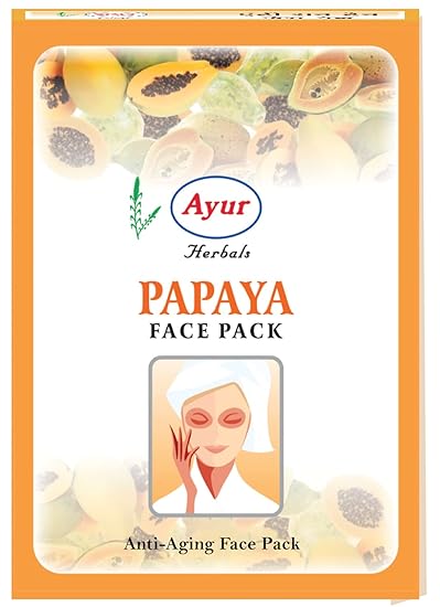 Ayur Herbals Papaya Face Pack - 100 gms