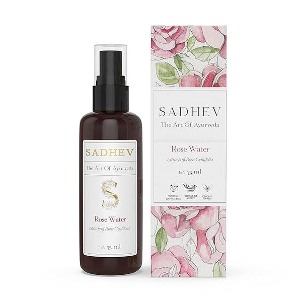 Sadhev 100% Organic Rose Water Face Mist  - 150 ml