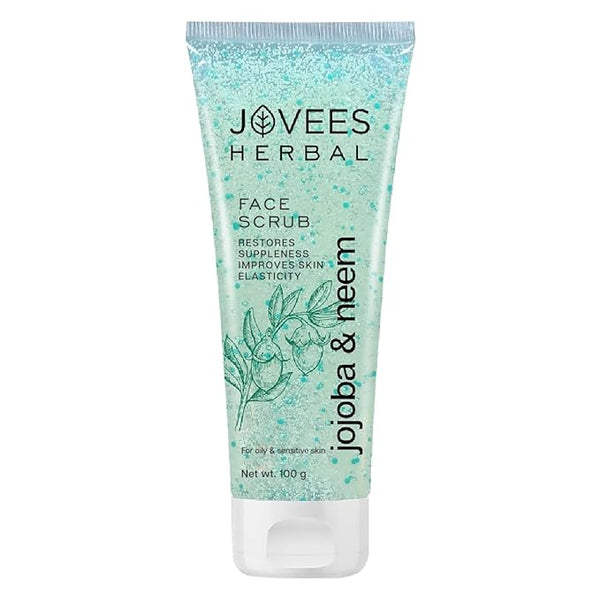 Jovees Herbal Jojoba & Neem Face Scrub - 100 gms